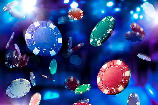 Live Texas Hold'em Bonus dealer table on maptogel with community cards displayed